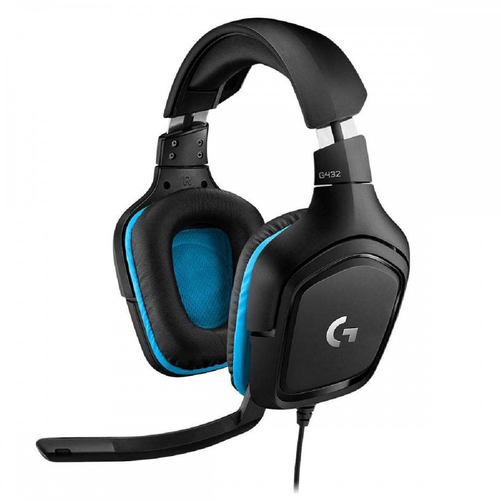 Logitech G432 Gaming Headset (981-000770) (LOGG432) Logitech G432 Gaming Headset (981-000770) (LOGG432)