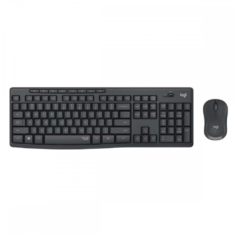 Logitech MK295 Silent Wireless Combo Graphite GR (920-009871) (LOGMK295GY)