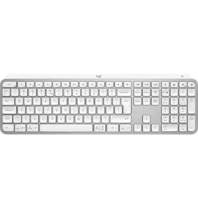 Logitech MX Keys S Ασύρματο Bluetooth Πληκτρολόγιο Αγγλικό US (920-011588) (LOGMXKEYSSWH)