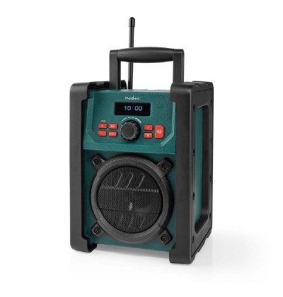 Nedis Φορητό Ραδιόφωνο Ρεύματος / Μπαταρίας DAB+ με Bluetooth Black / Green (RDDB3100GN) (NEDRDDB3100GN) Nedis Φορητό Ραδιόφωνο Ρεύματος / Μπαταρίας DAB+ με Bluetooth Black / Green (RDDB3100GN) (NEDRDDB3100GN)