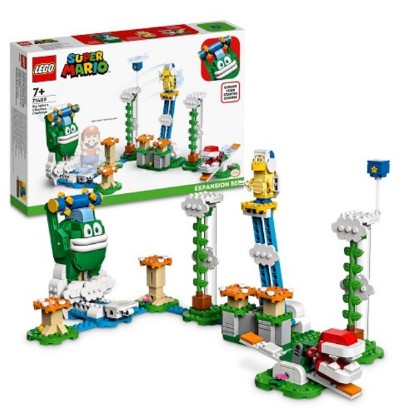 Lego Super Mario Maxi Spikes Cloud Challenge? Expansion Set (Set With 3 Enemy Figures Including Boomerang Brother And Piranha Plant) (71409) (LGO71409) Lego Super Mario Maxi Spikes Cloud Challenge? Expansion Set (Set With 3 Enemy Figures Including Boomerang Brother And Piranha Plant) (71409) (LGO71409)