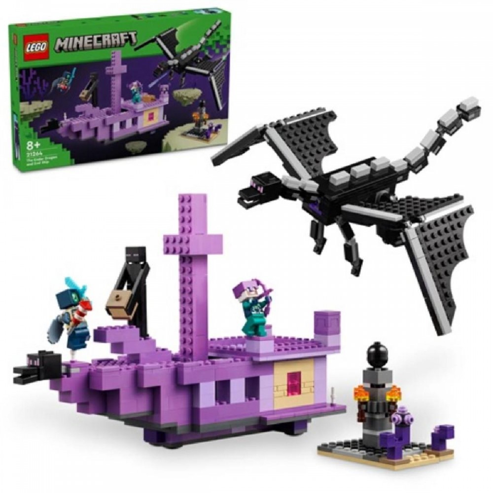 Lego Minecraft The Ender Dragon and the End Ship (21264) (LGO21264) Lego Minecraft The Ender Dragon and the End Ship (21264) (LGO21264)