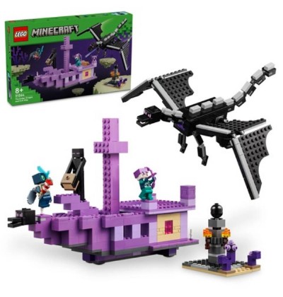 Lego Minecraft The Ender Dragon and the End Ship (21264) (LGO21264) Lego Minecraft The Ender Dragon and the End Ship (21264) (LGO21264)