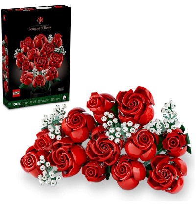 Lego Botanical Collection Bouquet Of Roses για 18+ Ετών 822τμχ (10328) (LGO10328) Lego Botanical Collection Bouquet Of Roses για 18+ Ετών 822τμχ (10328) (LGO10328)