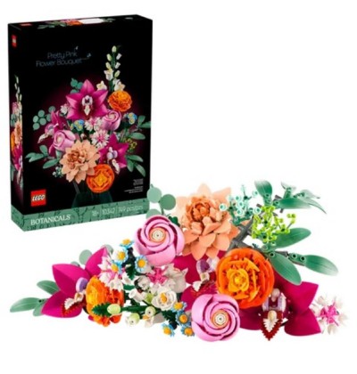 Lego Botanicals Beautiful Pink Flower Bouquet (10342) (LGO10342)
