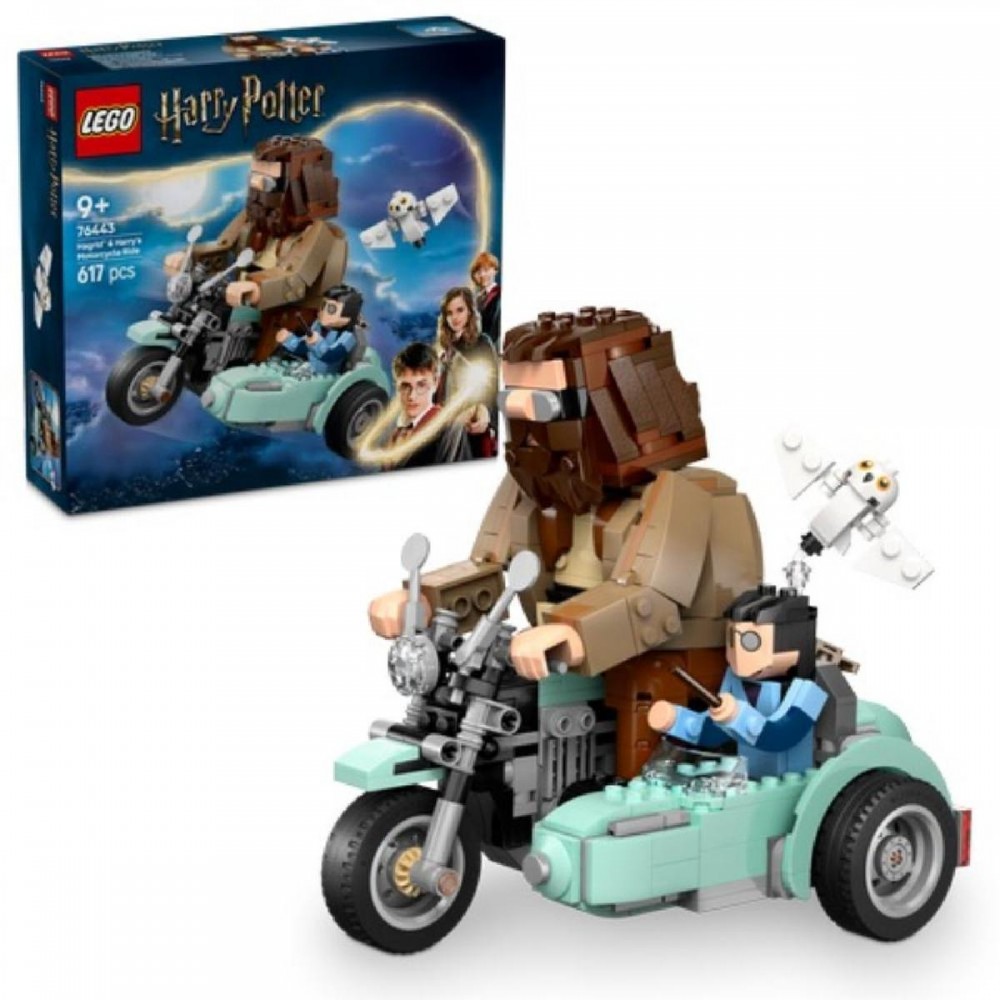 Lego Harry Potter Hagrid And Harry's Motorcycle Ride (76443) (LGO76443) Lego Harry Potter Hagrid And Harry's Motorcycle Ride (76443) (LGO76443)