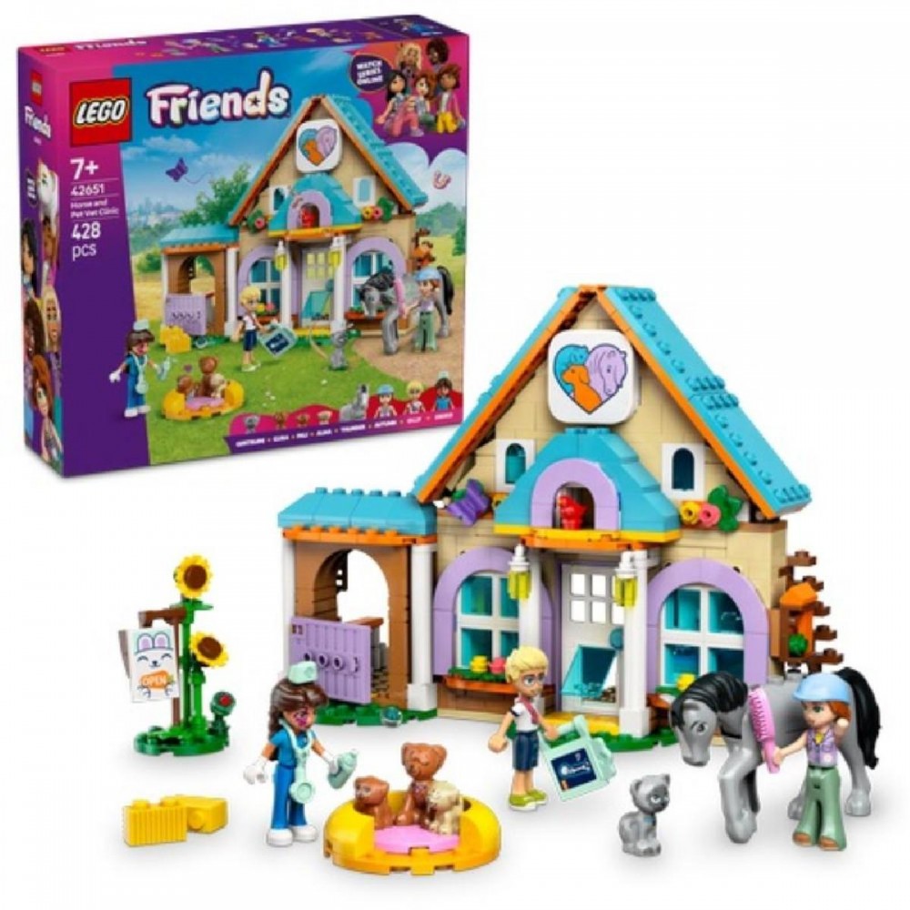 Lego Friends Veterinary Practice For Horses And Pets (42651) (LGO42651) Lego Friends Veterinary Practice For Horses And Pets (42651) (LGO42651)