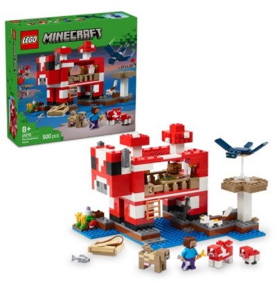Lego Minecraft The Mushroom Cow House (21270) (LGO21270)