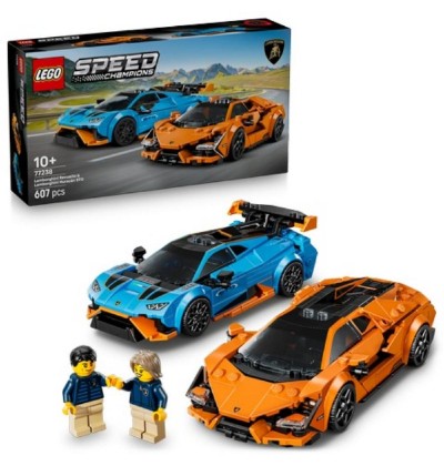 Lego Speed ​​Champions Lamborghini Revuelto and Huracán STO (77238) (LGO77238)