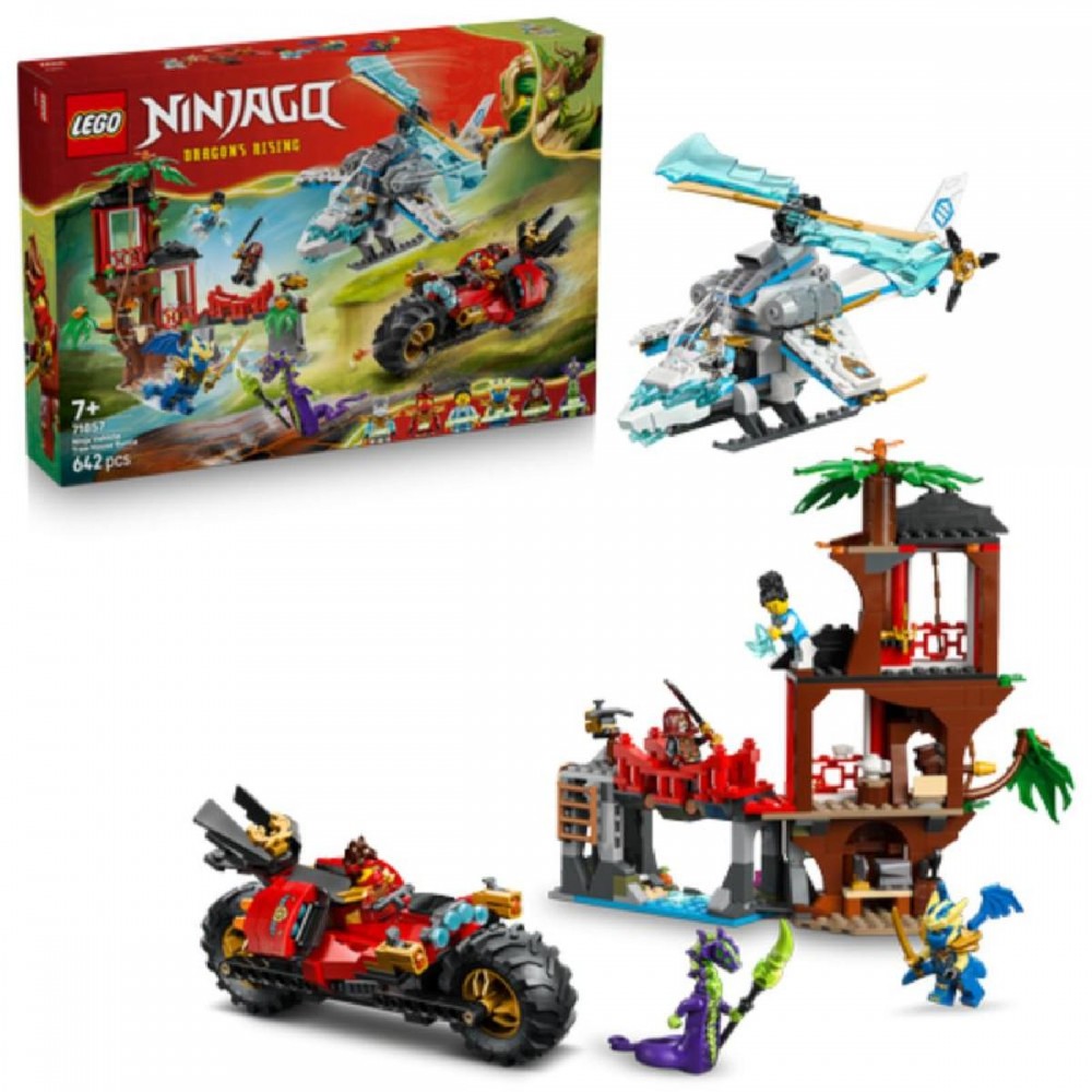 Lego Ninjago Showdown at the treehouse with the Ninja Bike (71857) (LGO71857) Lego Ninjago Showdown at the treehouse with the Ninja Bike (71857) (LGO71857)