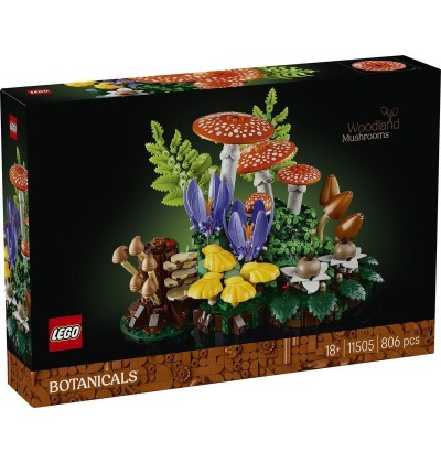 LEGO Botanicals Woodland Mushrooms (11505) (LGO11505) LEGO Botanicals Woodland Mushrooms (11505) (LGO11505)