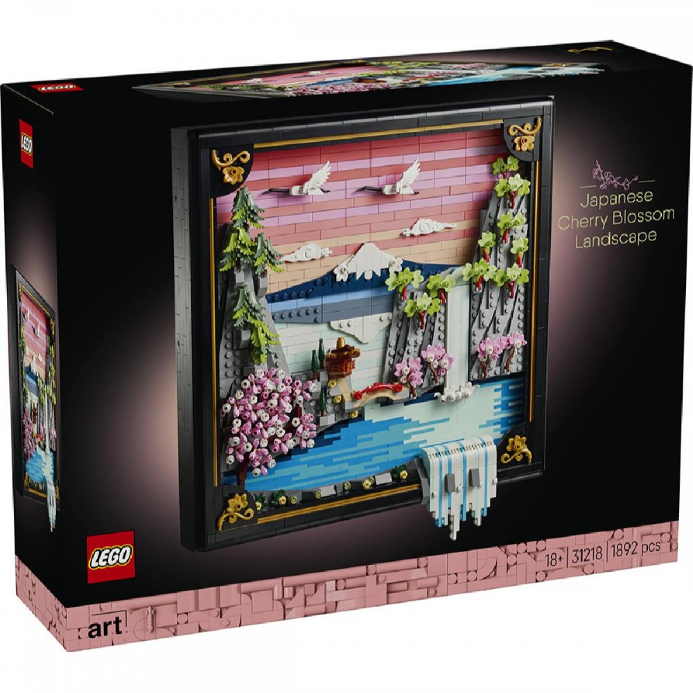 Lego Art Japanese cherry blossom Landscape (31218) (LGO31218) Lego Art Japanese cherry blossom Landscape (31218) (LGO31218)