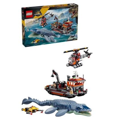 LEGO Jurassic World Mosasaurus Dinosaur Boat Attack (77983) (LGO77983) LEGO Jurassic World Mosasaurus Dinosaur Boat Attack (77983) (LGO77983)