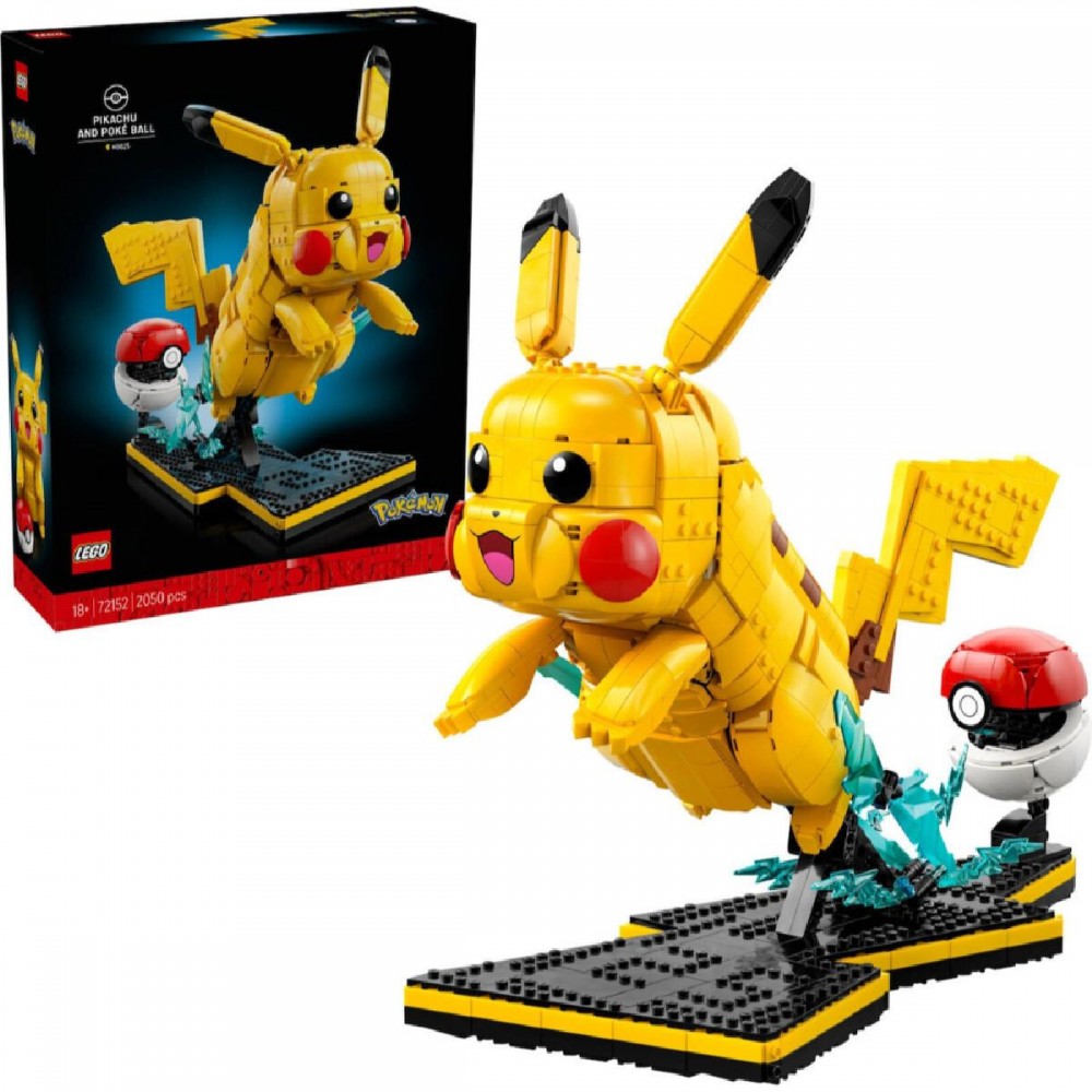 Lego Pokemon Pikachu & Poke Ball (72152) (LGO72152) Lego Pokemon Pikachu & Poke Ball (72152) (LGO72152)