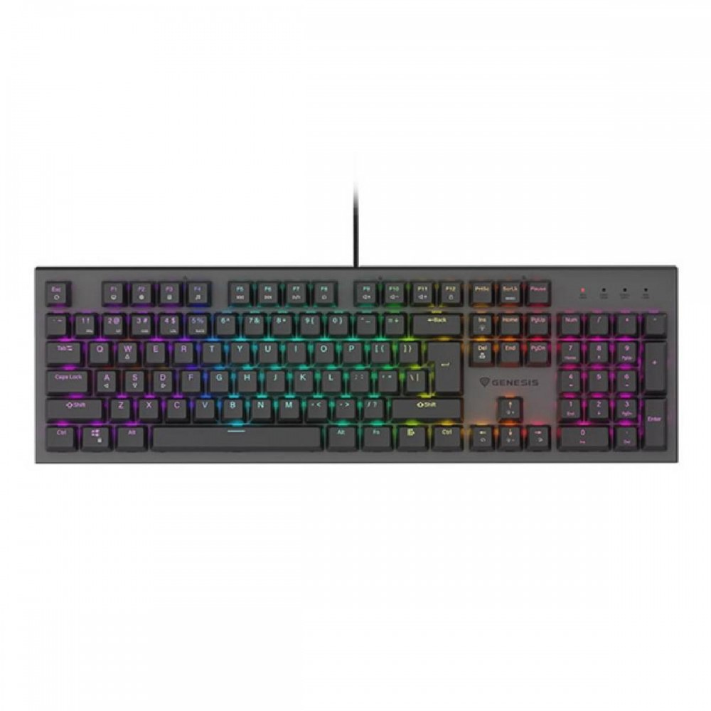 Genesis Gaming Keyboard Thor 303 US Mechanical RGB, Red Switch, Hot Swap (NKG-1877) (GNSNKG-1877) Genesis Gaming Keyboard Thor 303 US Mechanical RGB, Red Switch, Hot Swap (NKG-1877) (GNSNKG-1877)