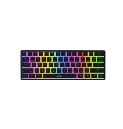 Genesis Gaming Keyboard Thor 660 G2 US Black Wireless RGB Mechanical Cateron Red (NKG-1916) GNSNKG-1916)
