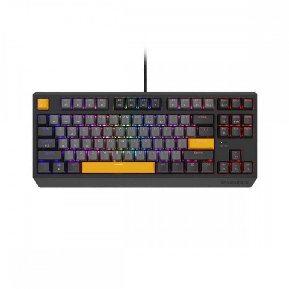 Genesis Gaming Keyboard Thor 230 Tkl Anchor ray Negative US RGB Mechanical Outemu Red (NKG-2082) (GNSNKG-2082) Genesis Gaming Keyboard Thor 230 Tkl Anchor ray Negative US RGB Mechanical Outemu Red (NKG-2082) (GNSNKG-2082)