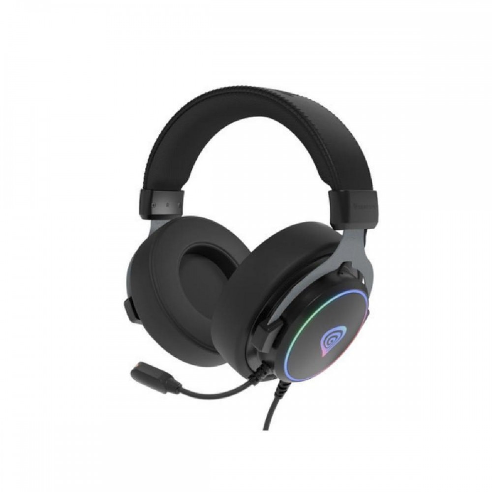 Genesis Gaming Headset Neon 764 with Microphone RGB Illumination Black, USB (NSG-2169) (GNSNSG-2169) Genesis Gaming Headset Neon 764 with Microphone RGB Illumination Black, USB (NSG-2169) (GNSNSG-2169)