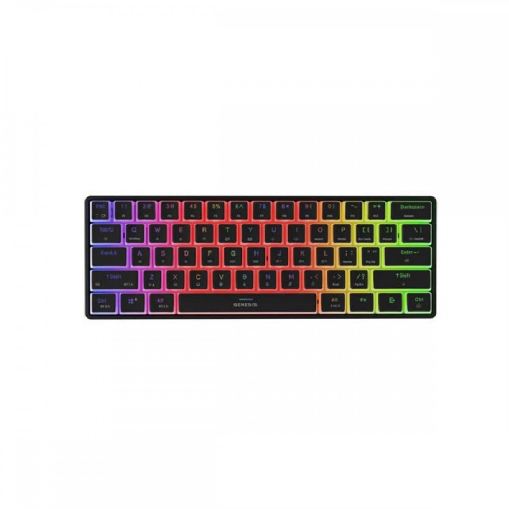 Genesis Gaming Keyboard Thor 660 G2 US Black Wireless RGB Mechanical Cateron Brown (NKG-2196) GNSNKG-2196) Genesis Gaming Keyboard Thor 660 G2 US Black Wireless RGB Mechanical Cateron Brown (NKG-2196) GNSNKG-2196)