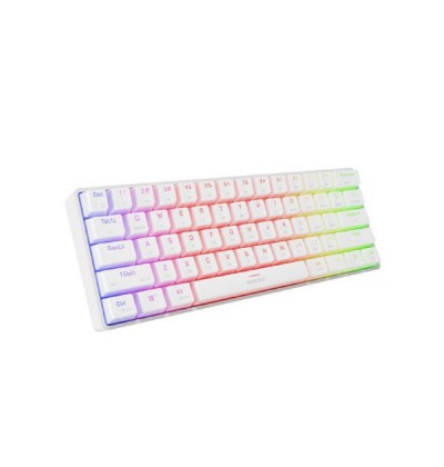 Genesis Gaming Keyboard Thor 660 G2 US White Wireless RGB Mechanical Cateron Brown (NKG-2197) GNSNKG-2197)