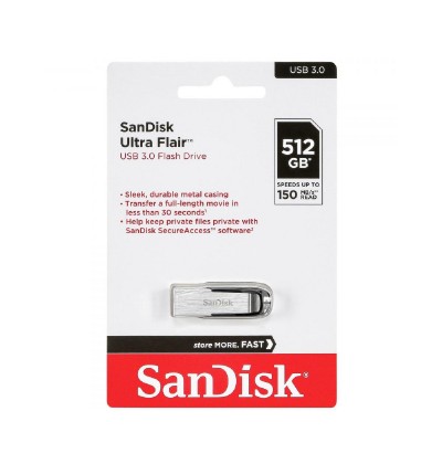 SanDisk Cruzer Ultra Flair USB 3.0 512GB (SDCZ73-512G-G46) (SANSDCZ73-512G-G46) SanDisk Cruzer Ultra Flair USB 3.0 512GB (SDCZ73-512G-G46) (SANSDCZ73-512G-G46)