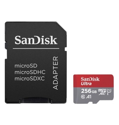 Sandisk Extreme Pro microSDHC 256GB Class 10 U3 V30 A1 UHS-I (SDSQXCD-256G-GN6MA)