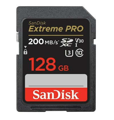 SanDisk 128GB Extreme PRO SDXC UHS-I Memory Card (SDSDXXD-128G-GN4IN) (SANSDSDXXD-128G-GN4IN)