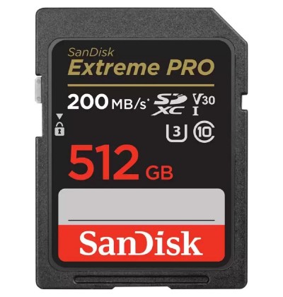 Sandisk Extreme Pro SDXC UHS-I 512GB (SDSDXXD-512G-GN4IN) (SANSDSDXXD-512G-GN4IN) Sandisk Extreme Pro SDXC UHS-I 512GB (SDSDXXD-512G-GN4IN) (SANSDSDXXD-512G-GN4IN)