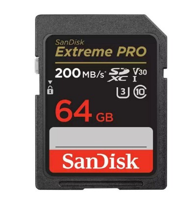 Sandisk Exrteme PRO SDXC UHS-I  64GB Card (SDSDXXU-064G-GN4IN) (SANSDSDXXU-064G-GN4IN)
