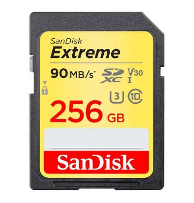 Sandisk Exrteme SDXC 256GB Class 10 U3 V30 UHS-I (SDSDXWV-256G-GNCIN) (SANSDSDXWV-256G-GNCIN) Sandisk Exrteme SDXC 256GB Class 10 U3 V30 UHS-I (SDSDXWV-256G-GNCIN) (SANSDSDXWV-256G-GNCIN)