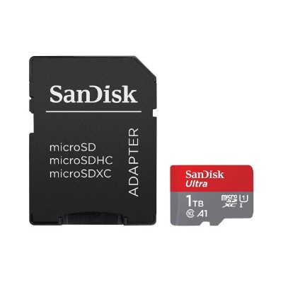 SanDisk Ultra microSD with SD Adapter 1 ΤΒ (SDSQUAC-1T00-GN6MA) (SANSDSQUAC-1T00-GN6MA) SanDisk Ultra microSD with SD Adapter 1 ΤΒ (SDSQUAC-1T00-GN6MA) (SANSDSQUAC-1T00-GN6MA)