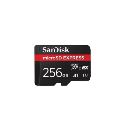 SanDisk Express MicroSD 256GB A1 UHS-I e UHS-II 210MB/s for Switch2 (SDSQXFN-256G-GN4NN) (SANSDSQXFN-256G-GN4NN) SanDisk Express MicroSD 256GB A1 UHS-I e UHS-II 210MB/s for Switch2 (SDSQXFN-256G-GN4NN) (SANSDSQXFN-256G-GN4NN)