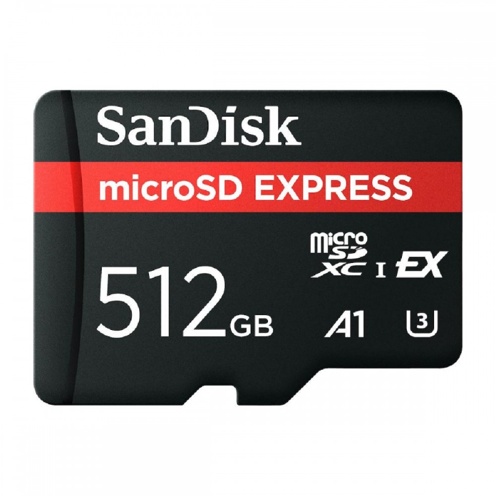 SanDisk Express MicroSD 512GB A1 UHS-I e UHS-II for Switch2 (SDSQXFN-512G-GN4NN) (SANSDSQXFN-256G-GN4NN) SanDisk Express MicroSD 512GB A1 UHS-I e UHS-II for Switch2 (SDSQXFN-512G-GN4NN) (SANSDSQXFN-256G-GN4NN)