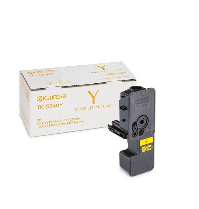 KYOCERA ECOSYS M5526MFP/P5026 TONER YELLOW (TK-5240Y) (KYOTK5240Y)