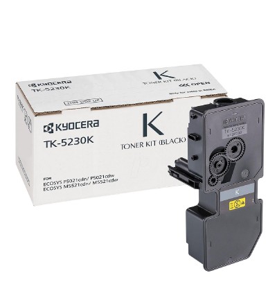 KYOCERA ECOSYS M5521MFP/P5021 TONER HC BLACK (TK-5230K) (KYOTK5230K)