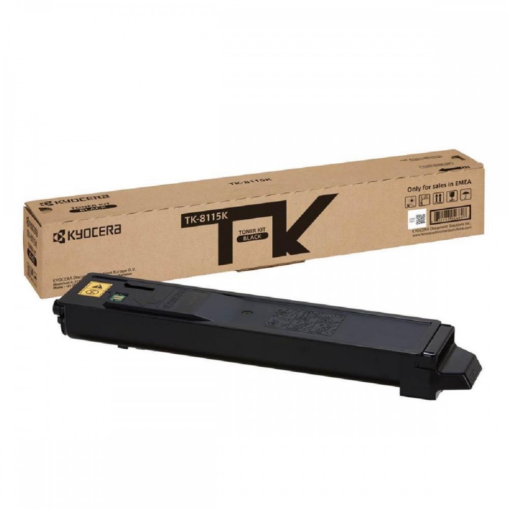 KYOCERA ECOSYS  M8124cidn/M8130cidn TONER BLACK 12k (TK-8115K) (KYOTK8115K)