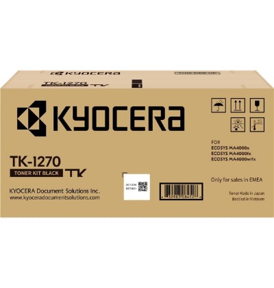 KYOCERA ECOSYS MA4000X TONER BLACK (TK-1270) (KYOTK1270)