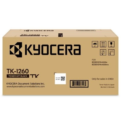KYOCERA ECOSYS PA4000X TONER BLACK (TK-1260) (KYOTK1260)