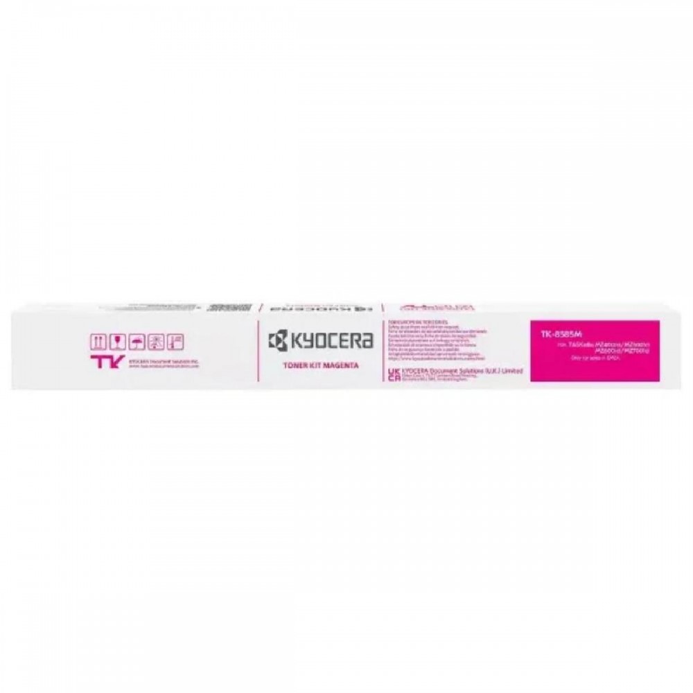 KYOCERA TK-8585M TNR CRTR MAGENTA (20K) (1T0C2JBNL0) (KYOTK8585M) KYOCERA TK-8585M TNR CRTR MAGENTA (20K) (1T0C2JBNL0) (KYOTK8585M)