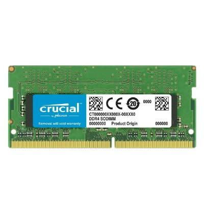 Crucial RAM 32GB DDR4-3200 SODIMM (CT32G4SFD832A) (CRUCT32G4SFD832A) Crucial RAM 32GB DDR4-3200 SODIMM (CT32G4SFD832A) (CRUCT32G4SFD832A)