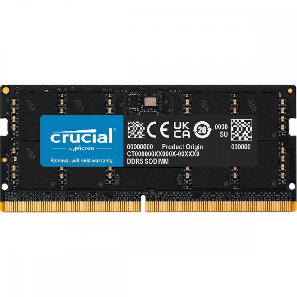 Crucial SO-DIMM DDR5-5600 32GB (CT32G56C46S5) (CRUCT32G56C46S5) Crucial SO-DIMM DDR5-5600 32GB (CT32G56C46S5) (CRUCT32G56C46S5)
