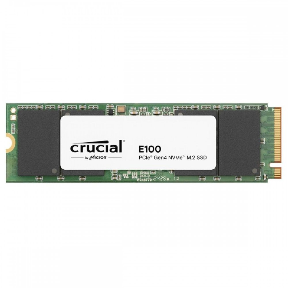 Crucial E100 Gen4 2280 480GB NVMe PCIe M.2 SSD (CT480E100SSD8) (CRUCT480E100SSD8)
