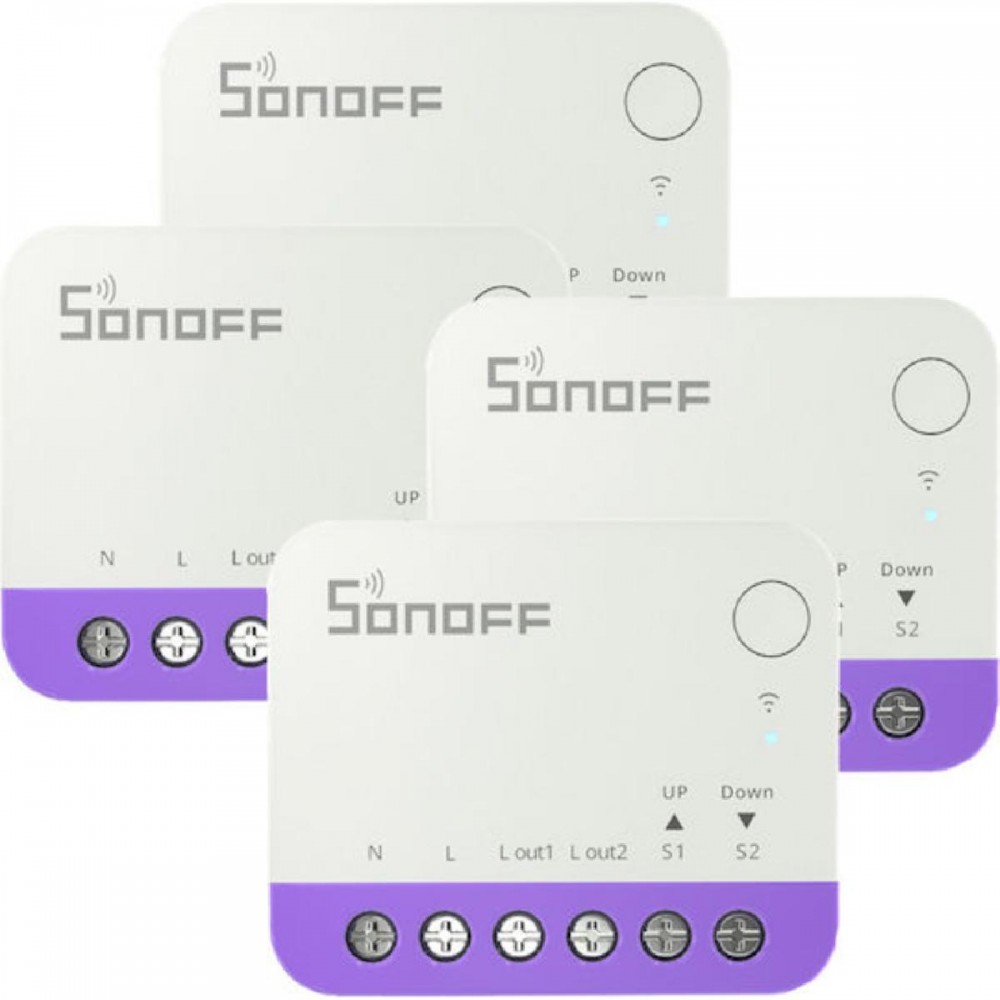 SONOFF MINI-RBS WiFi Smart Mini διακόπτης ρολού (4 τεμάχια) (MINI-RBS-4pack) (SONMINI-RBS-4-PACK) SONOFF MINI-RBS WiFi Smart Mini διακόπτης ρολού (4 τεμάχια) (MINI-RBS-4pack) (SONMINI-RBS-4-PACK)