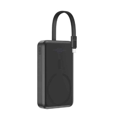 Baseus Mini 10000mAh 30W Magnetic Powerbank μαύρο Bayern Edition (P1002210B113-Z1) (BASP1002210B113-Z1)