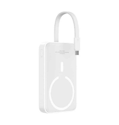 Baseus Mini 10000mAh 30W Magnetic Powerbank λευκό Bayern Edition (P1002210B213-Z1) (BASP1002210B213-Z1)