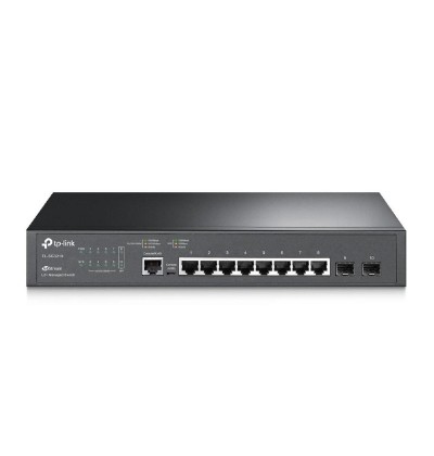 TP-LINK JetStream 8-Port Gigabit L2+ Managed Switch with 2 SFP Slots (SG3210) (TPTL-SG3210) TP-LINK JetStream 8-Port Gigabit L2+ Managed Switch with 2 SFP Slots (SG3210) (TPTL-SG3210)