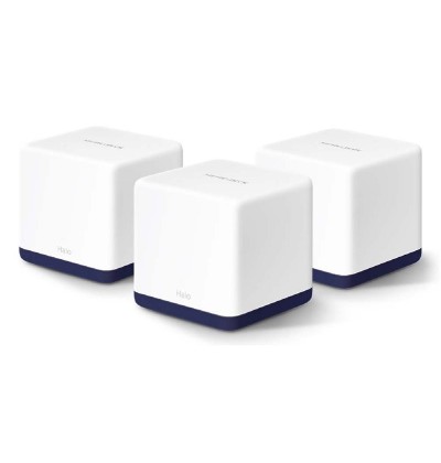 Mercusys AC1900 Whole Home Mesh Wi-Fi System Halo H50G(3-pack) (HALO H50G(3-PACK) (MERHALOH50G(3-PACK) Mercusys AC1900 Whole Home Mesh Wi-Fi System Halo H50G(3-pack) (HALO H50G(3-PACK) (MERHALOH50G(3-PACK)