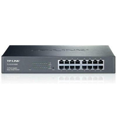 TP-LINK 16-Port Gigabit Smart Switch(TL-SG1016DE) (TPTL-SG1016DE)