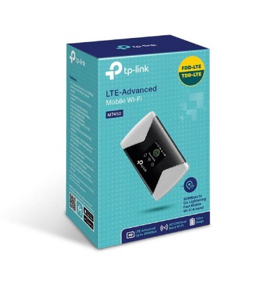 TP-LINK Router M7450 4G LTE Dual Band Advanced Mobile WiFi 300Mbps (M7450) (TPM7450)