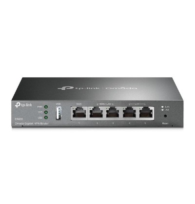 TP-Link SafeStream™ Gigabit Multi-WAN VPN Router (ER605) (TPER605) TP-Link SafeStream™ Gigabit Multi-WAN VPN Router (ER605) (TPER605)